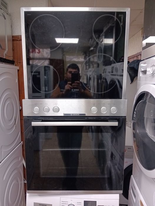 Като нова иноксова печка за вграждане Бош Bosch с 2 години гаранция!