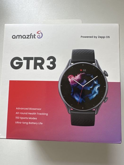 Amazfit GTR 3 - като нов, AMOLED, 21 дни батерия