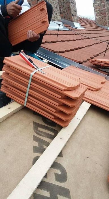 Țigla metalica ceramica repartii dulgherie acoperisuri BILKA vopsit