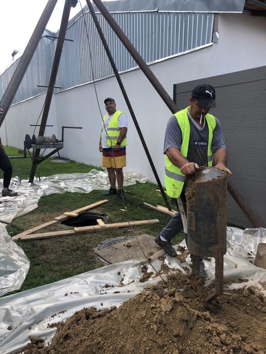 Foraje puturi apa de mica si mare adancime