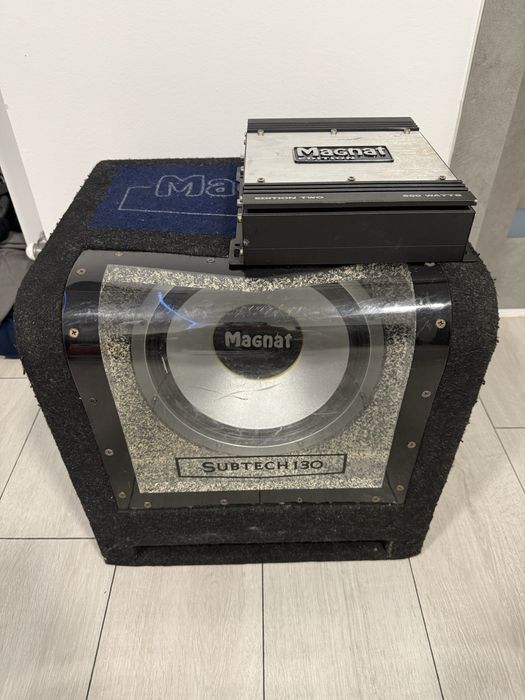 Subwoofer magnat subtech130 + stație magnat edition two