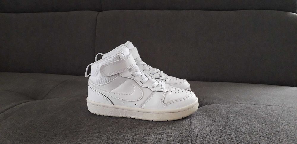 adidasi copii Nike Court Borough Mid 2, piele/nr 27,5