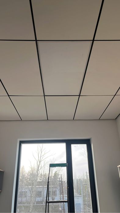 Монтаж потолков: Ламели Армстронг Грельято