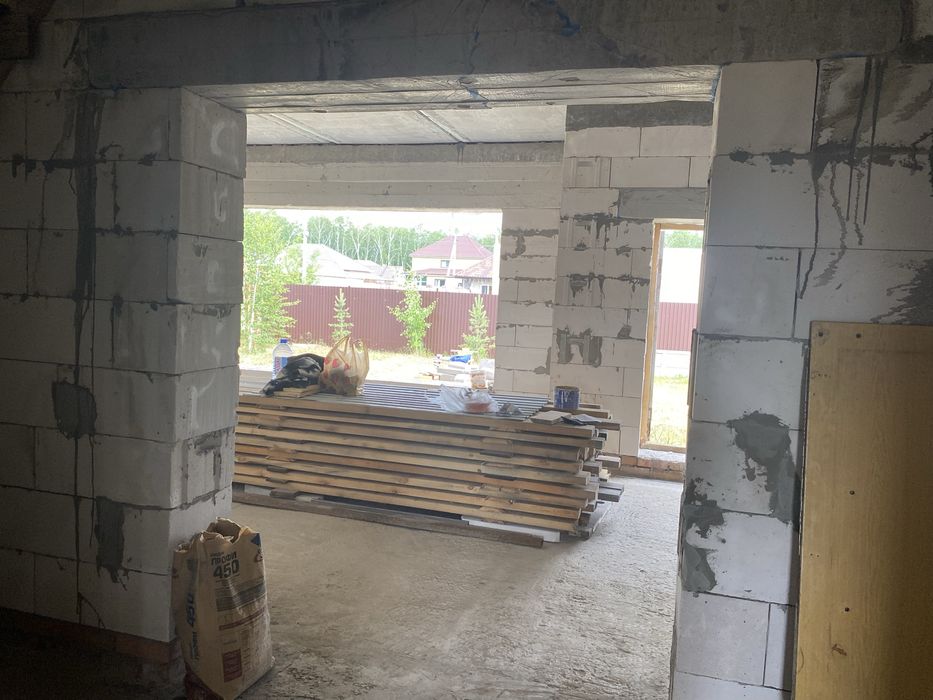 Продам недостроенный дом