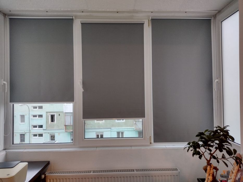 Rolete textile, jaluzele verticale/plisate, plase de țânțari,  rulouri exterioare