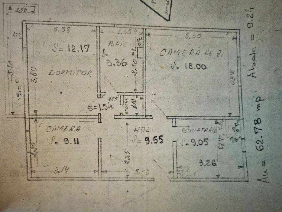 Apartament 3 camere decomandate central