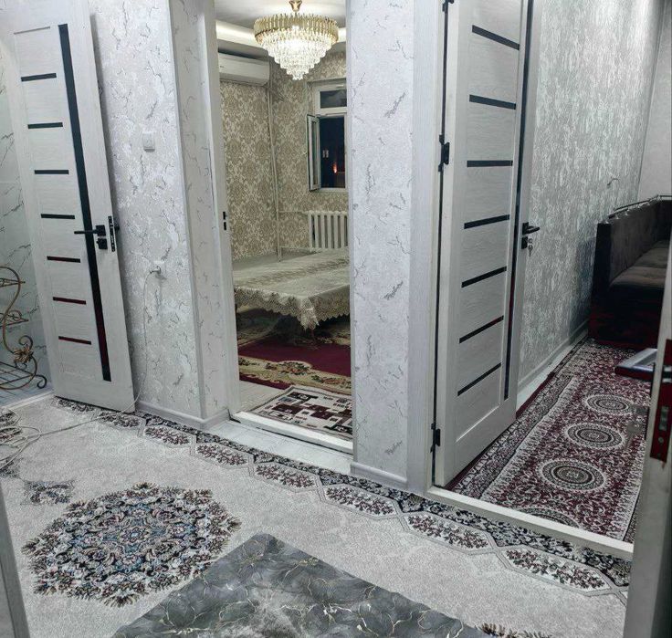 3 хонали квартира сотилади Чилонзор Алгоритм 72м2 евроремонт