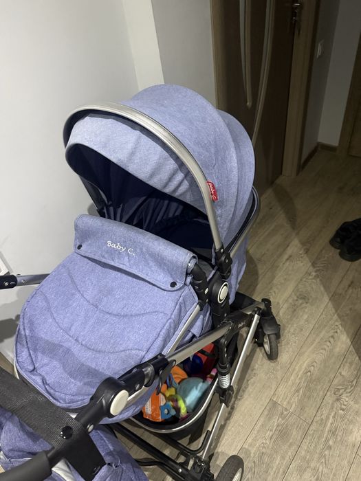 Carucior nou nascuti 3 in 1 Baby Care™ PRO 531