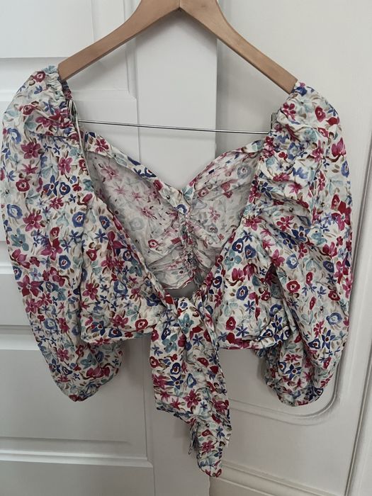 Летний хлопковый топ Zara