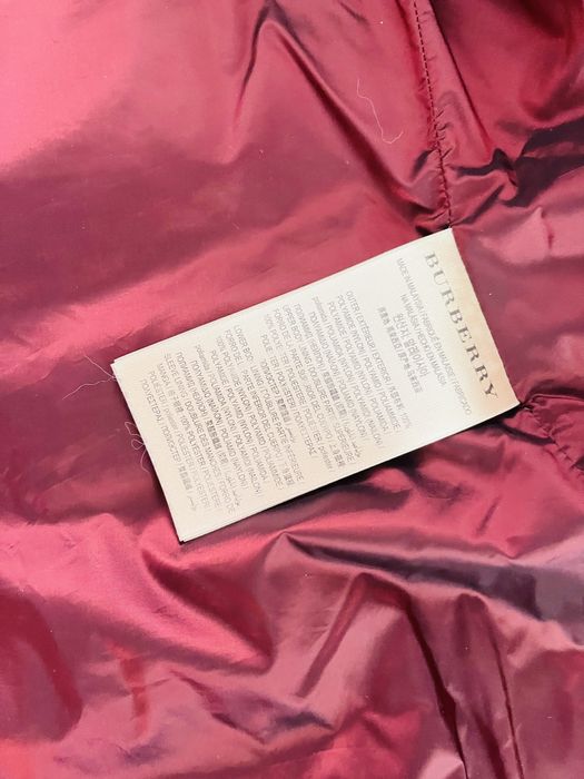 Пуховик Burberry