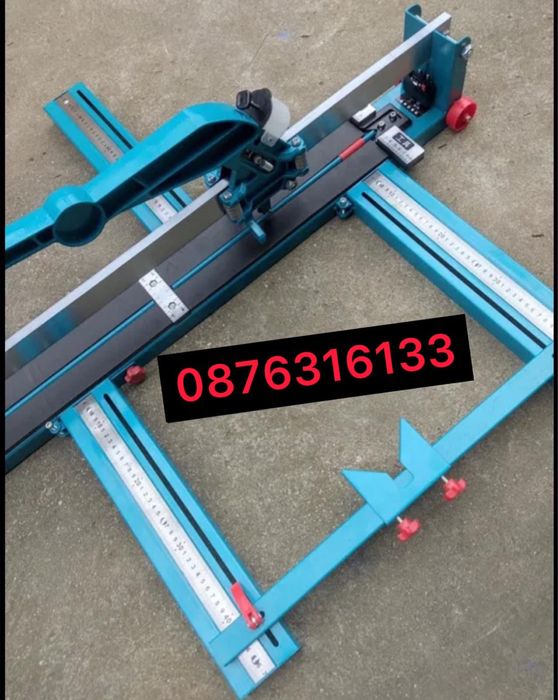 Машина за рязане на плочки  релсова професионална 1200