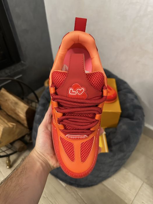 Louis Vuitton LV Skate Sneakers Red