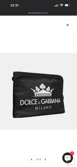 Dolce & Gabanna клъч чанта