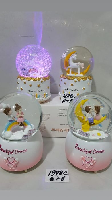 Снежные шары музыкальные