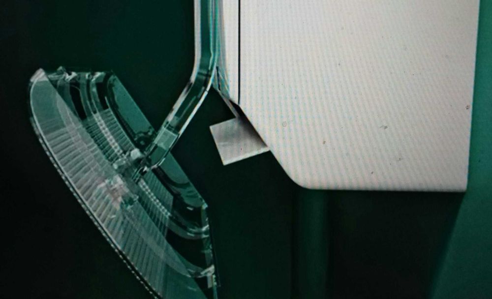 Прозрачно дефлекторно крило за стенен климатик  53-94 см