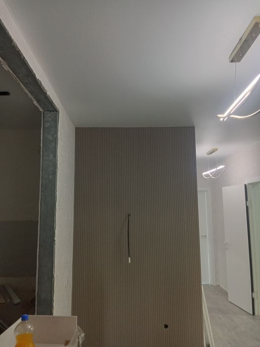 Установка бамбуковы панель