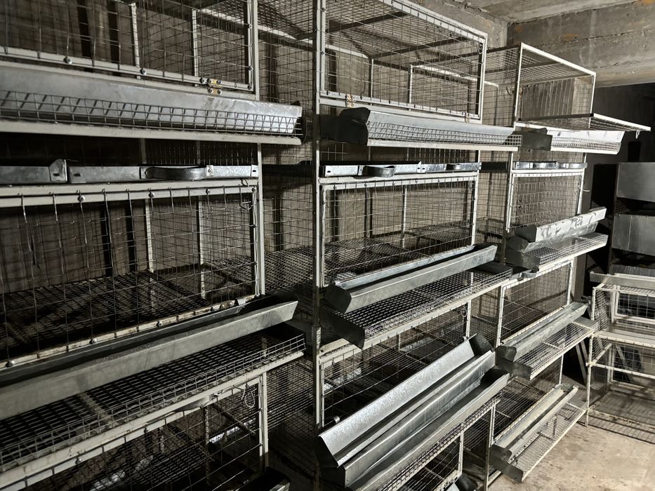 Продаются клетки для кур. 4х ярусный