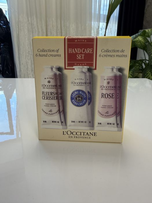 Set cadou L’Occitane 6 creme de mâini x 30 ml – 200 lei
