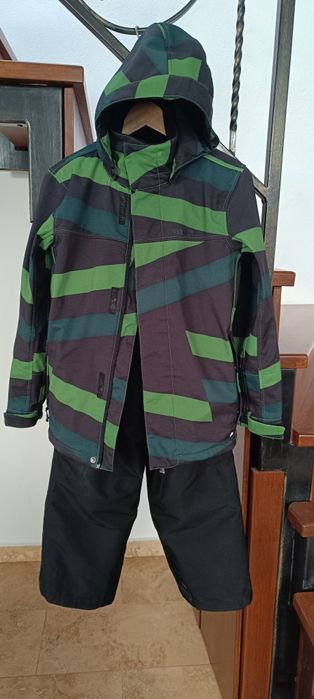 Costum ski băieți+cască