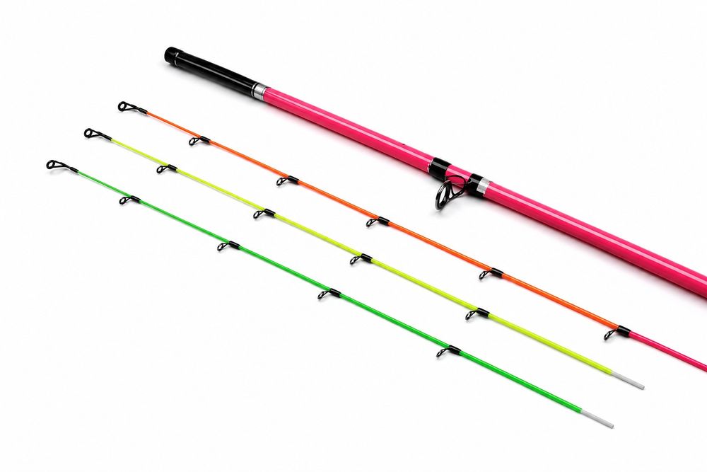 SET 4 Lansete PROFL AQUA RIVER PINK Feeder 3 metri ACTIUME 200gr NEW 2026