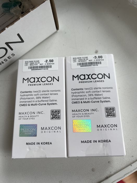 Контактные Линзы Maxcon