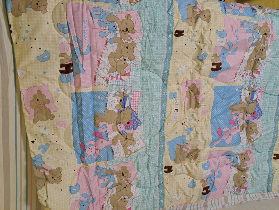 Детска Олекотена завивка за кошара