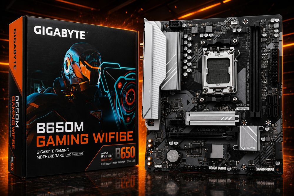 Материнская плата GIGABYTE B650M GAMING WIFI6E AM5
