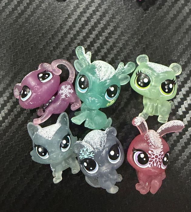 LPS  - lot figurine Littlest Pet Shop originale / Ediții Speciale (Cosmic, Winter)
