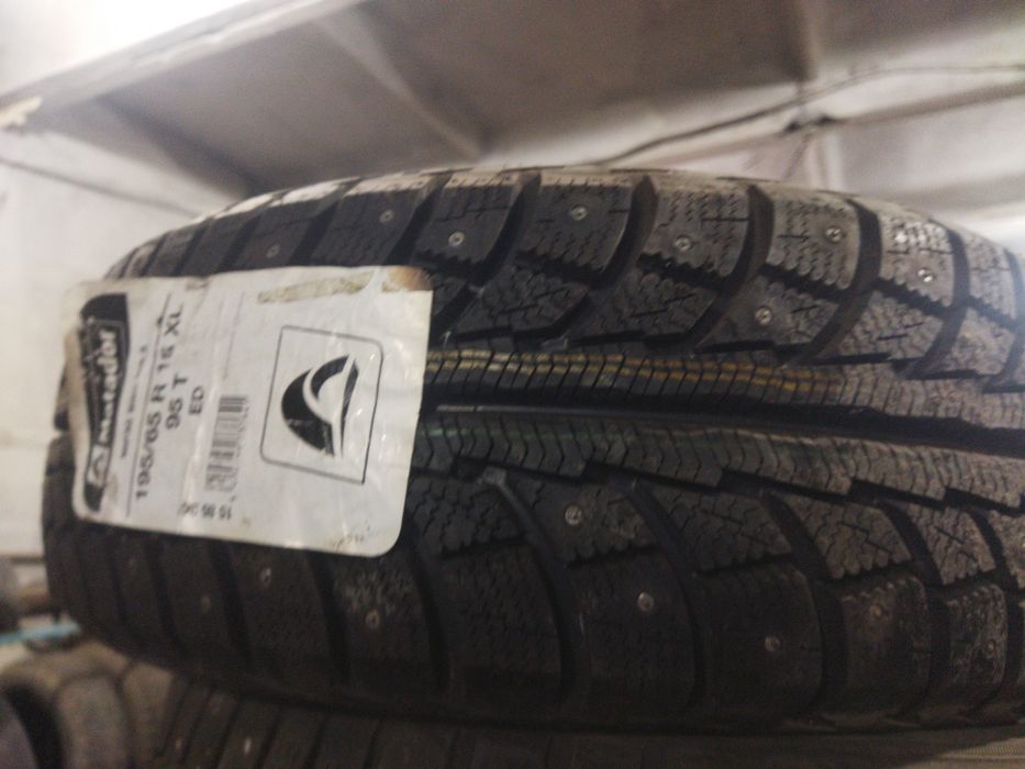 1 новая шина матадор 195/65/15 шипы