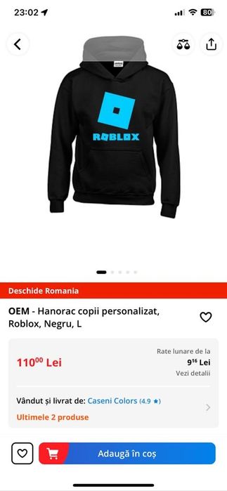 Hanorac si blaster nerf roblox