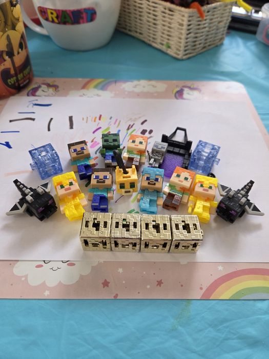 Kinder joy minecraft фигурки