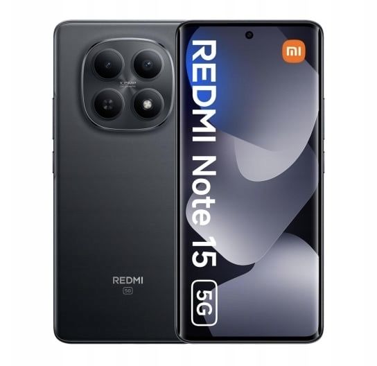 НОВ!!! Xiaomi Redmi Note 15, 6GB RAM, 128GB, 5G, Черен
