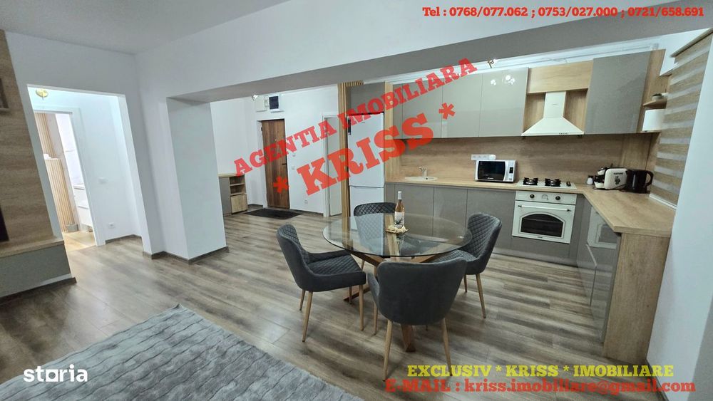 NOU!Apartament 4 Camere ULTRACENTRAL Et.1 Renovat 2025 Mob Utilat 100M