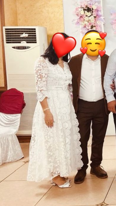 Женские Белые платье нарядное