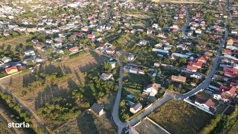 Teren intravilan Tamasi - Corbeanca 922 mp - toate utilitatile - 2 str