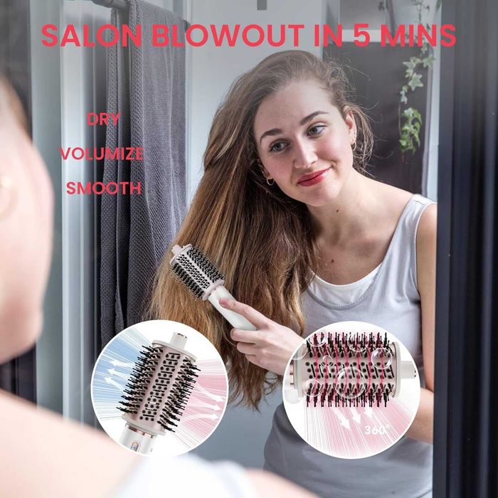 MAXGROOM  Четка за коса с горещ въздух