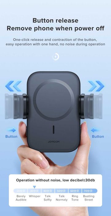 JOYROOM JR-ZS295 Магнитный Авто Держатель MagSafe iPhone 14/ 15 series