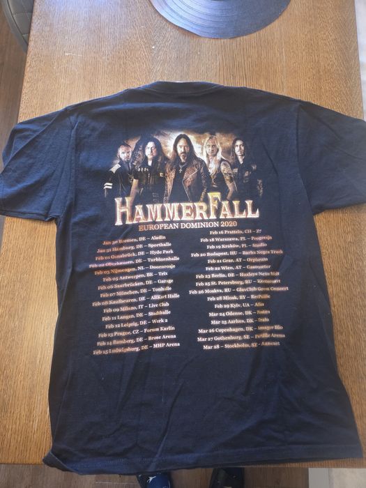 Tricou Hammerafall-tour 2020