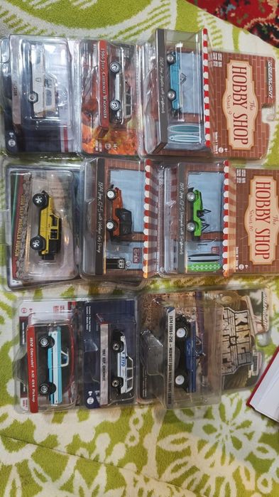 Colecție machete Jeep Greenlight 1/64