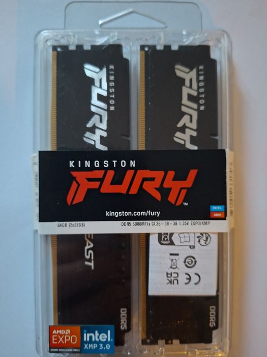 64GB RAM DDR5  Kingston Fury Beast