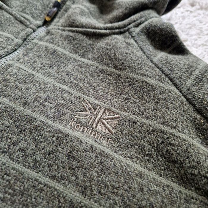 Мъжко поларено горнище Karrimor – Разноцветно зелено / Размер М