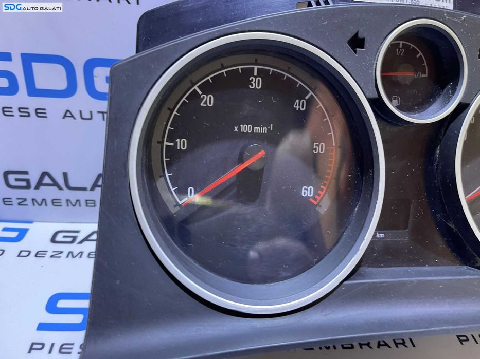 Ceas Ceasuri Cluster Instrumente Bord Opel Astra H 2004 - 2010 Cod 13251615 [B2943]