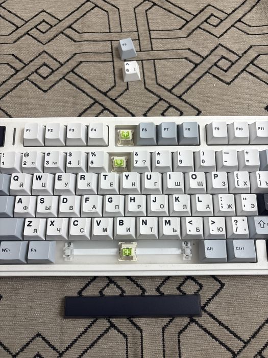 Клавиатура EPOMAKER x AULA F75 белый