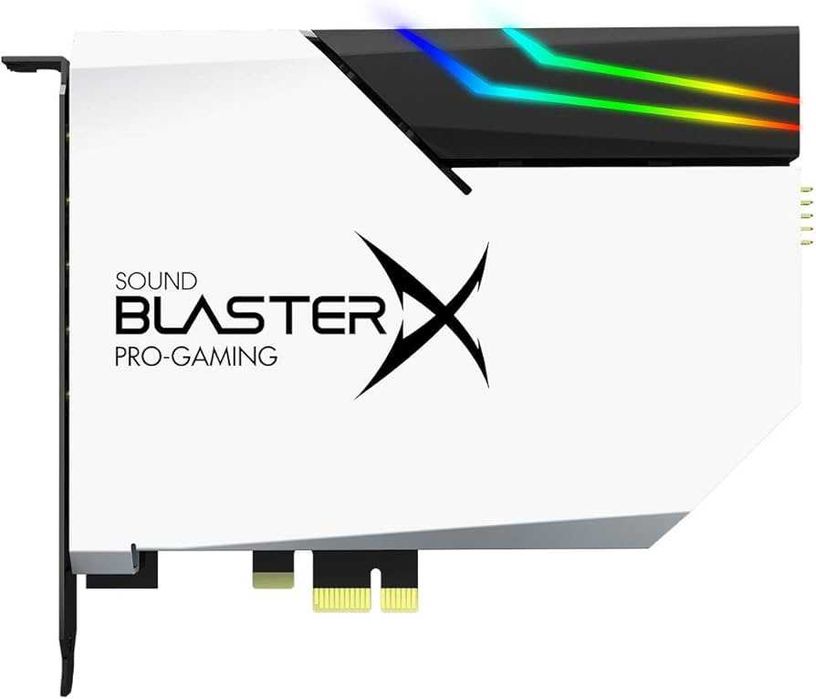 Звукова карта Creative Sound Blaster X AE-5 Plus Pure Edition/Xamp/RGB