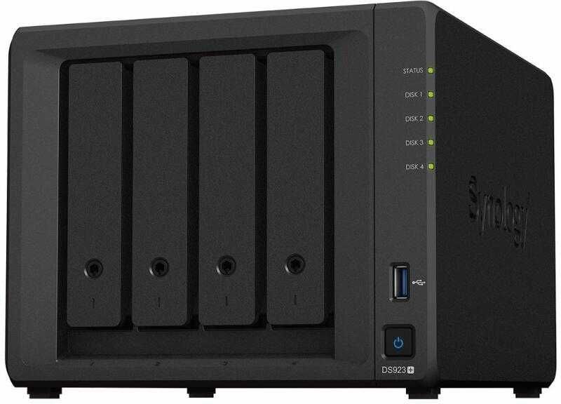 NAS Synology DS923+, ca nou, 4GB RAM, 4 x 8TB HDD Enterprise