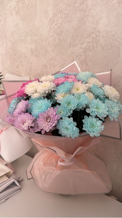 Букет гүлдер жоғары сападағы