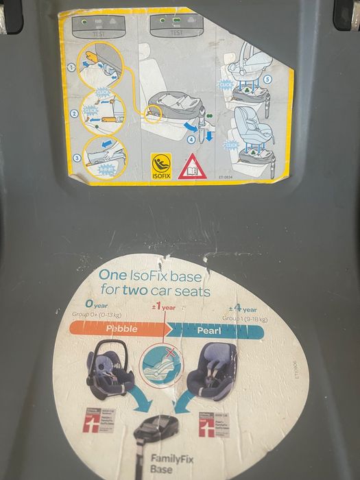 Детское автокресло+база