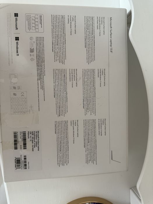 Laptop Microsoft Surface 13,8", 1 TB, 7th edition, windows 11, NOU