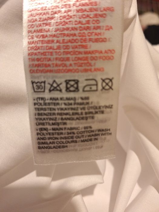 Риза за народна носия XL - XXL  50 лв