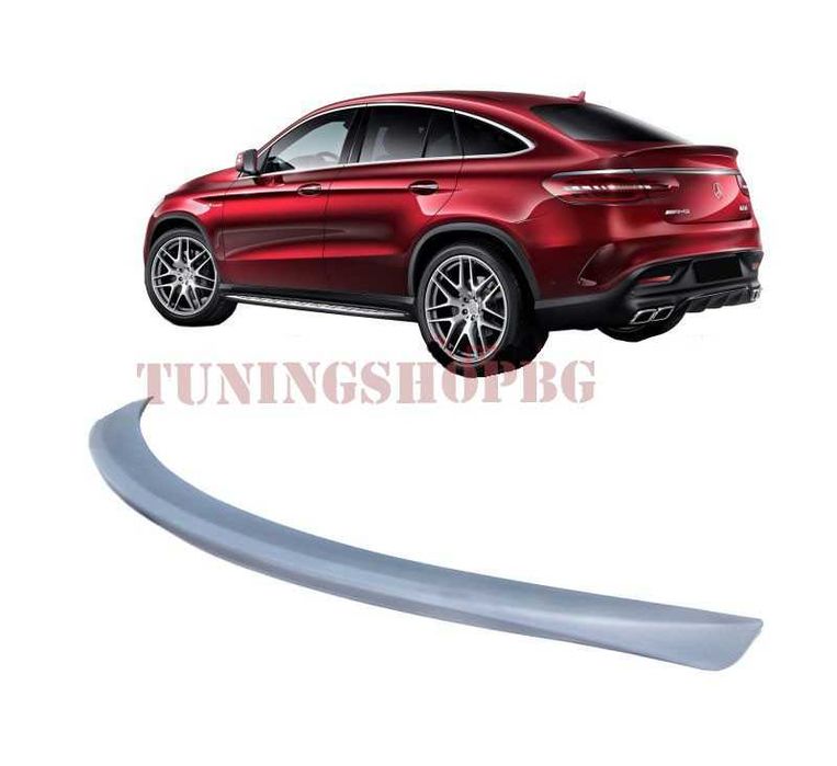 Спойлер AMG стил Mercedes  Benz Мерцедес бенз GLE купе C292 16г-2019г.